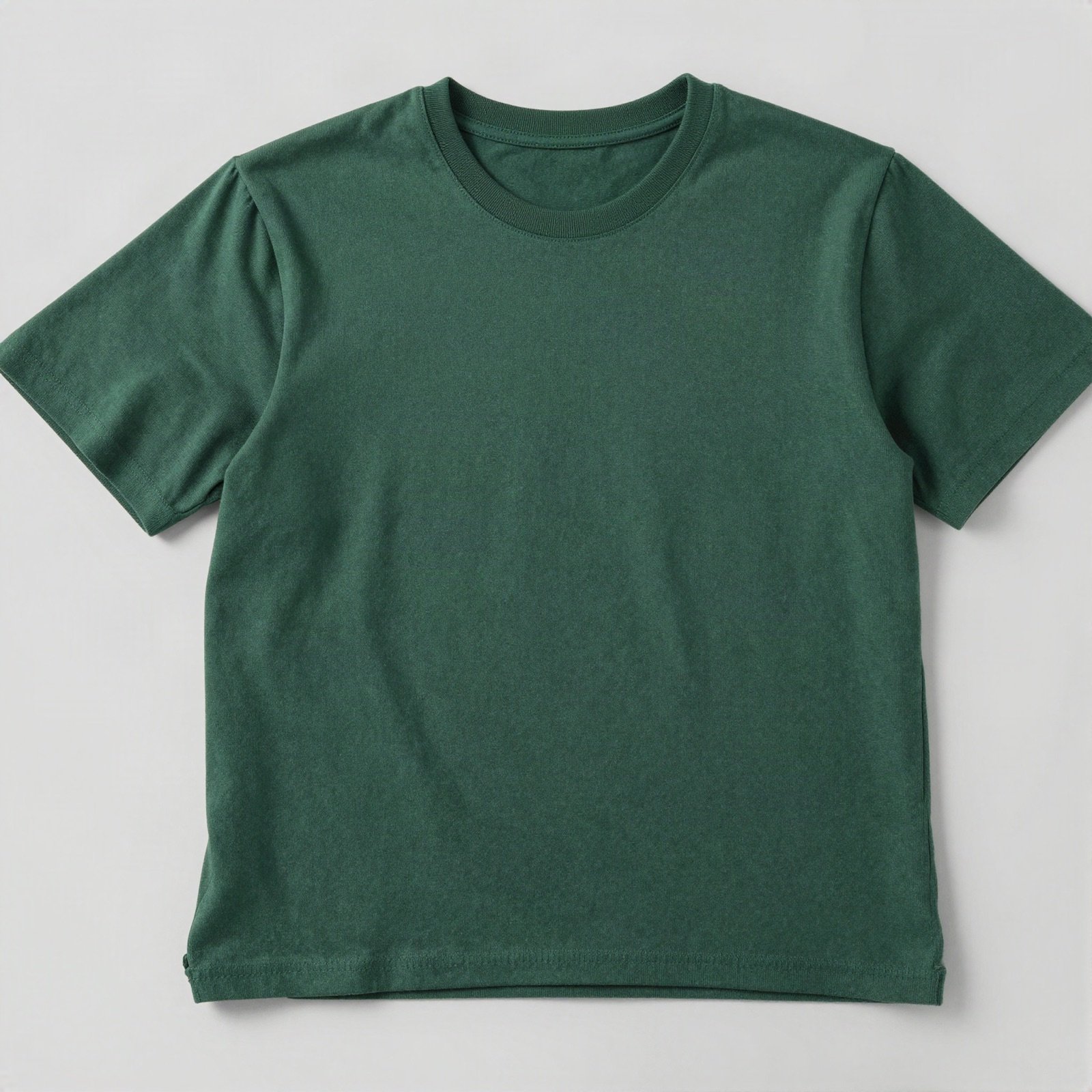 Plain forest green t-shirt