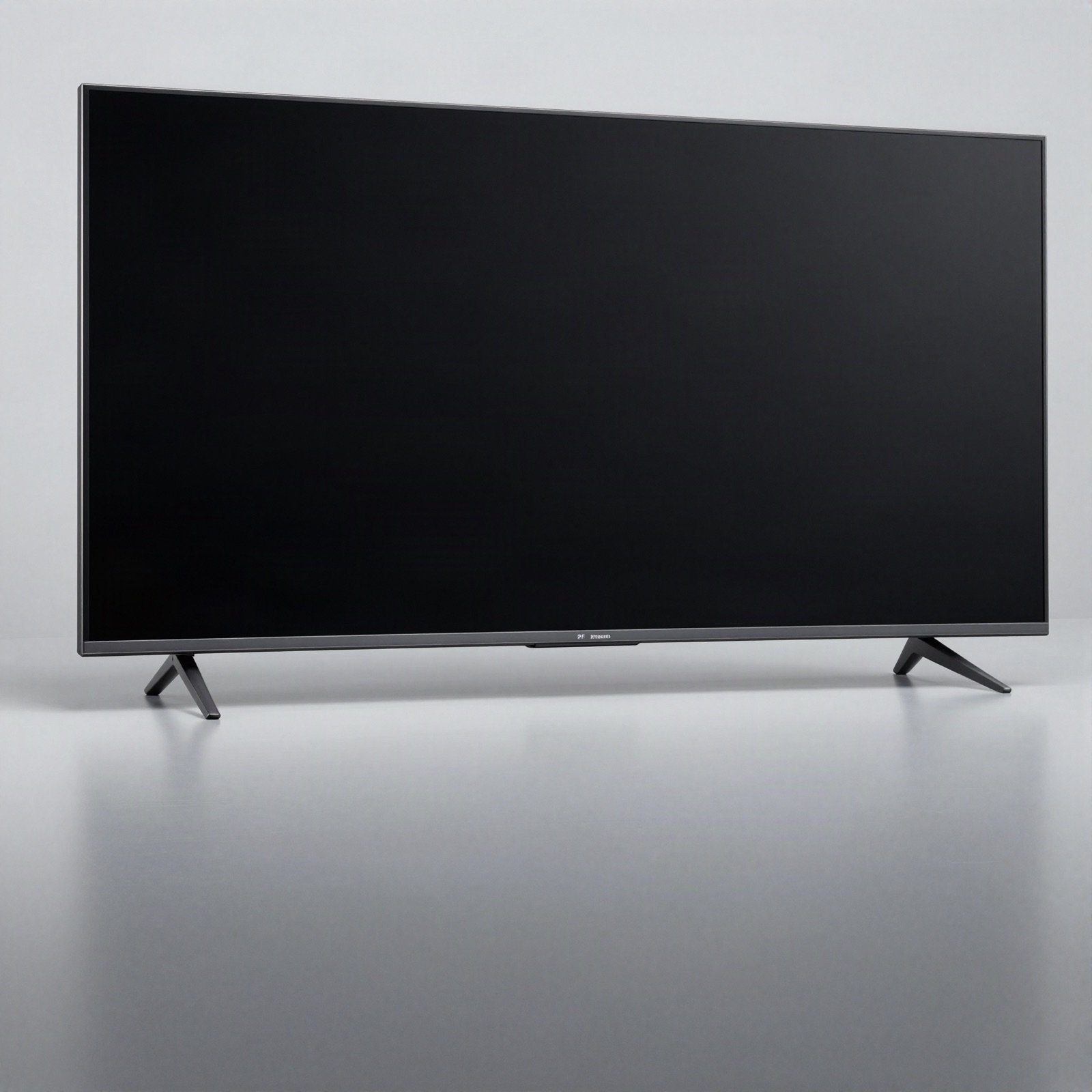 Large 75 inch television with a thin bezel