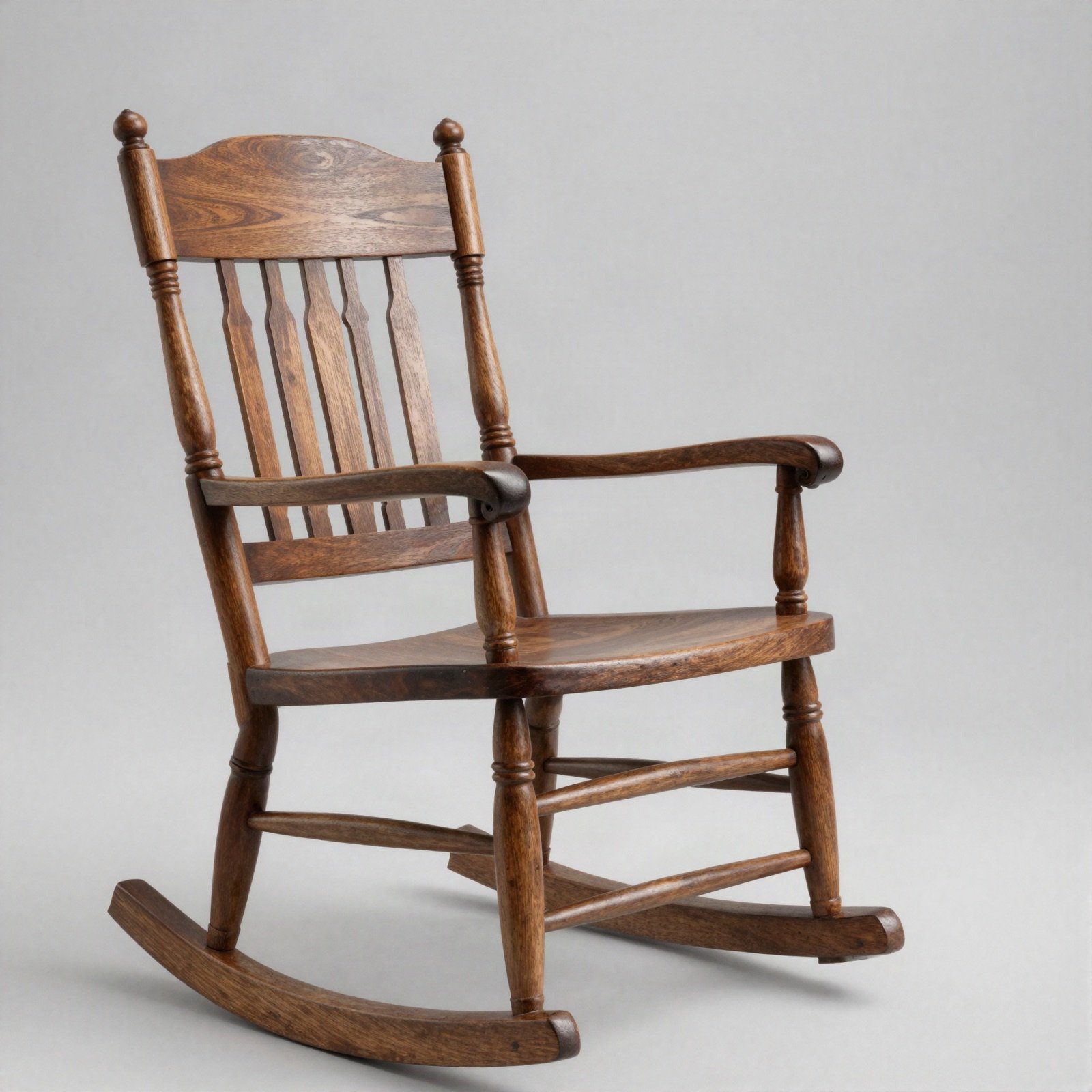 Classic wooden rocking chair