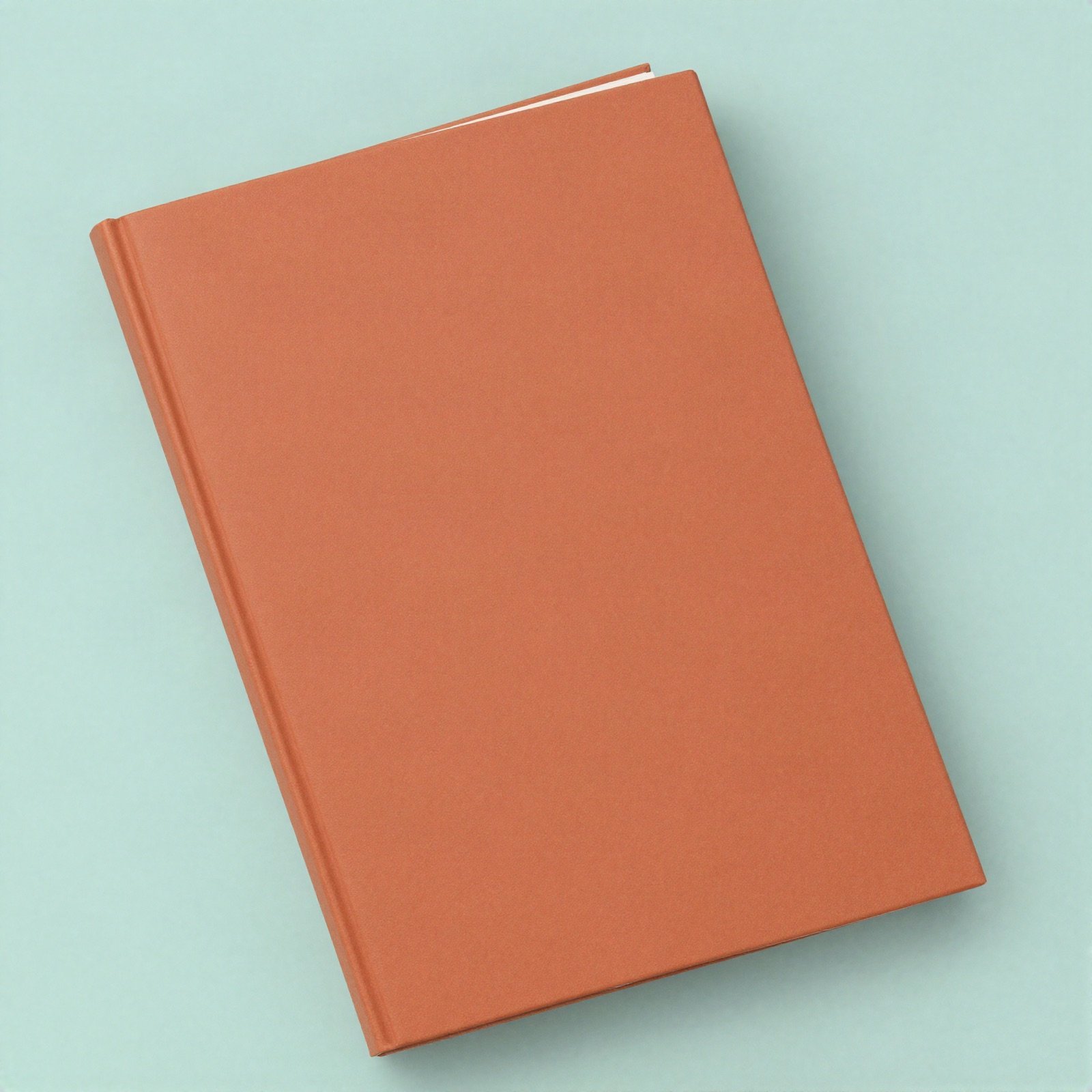 Paperback book with a terracotta cover