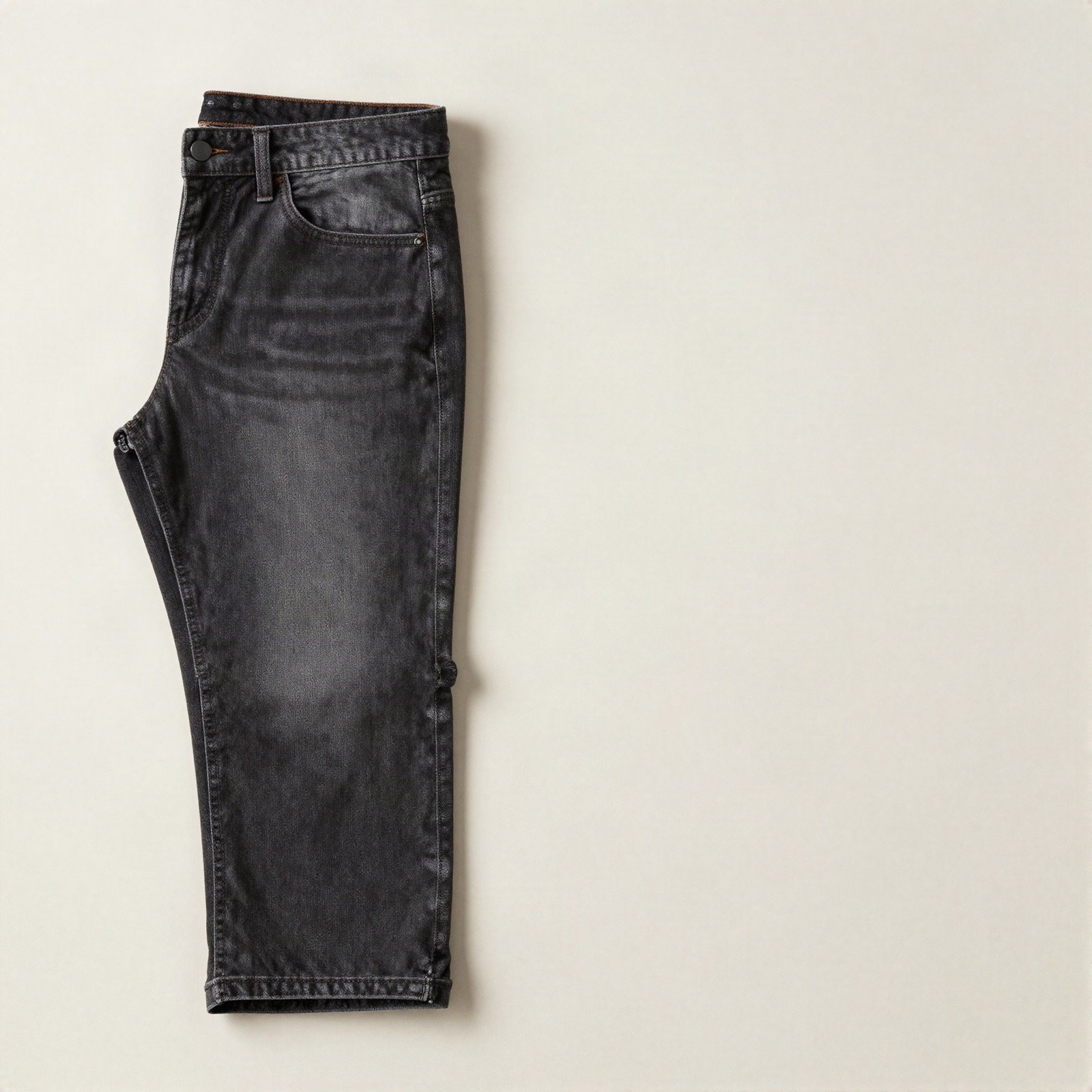 Dark grey slim-fit jeans