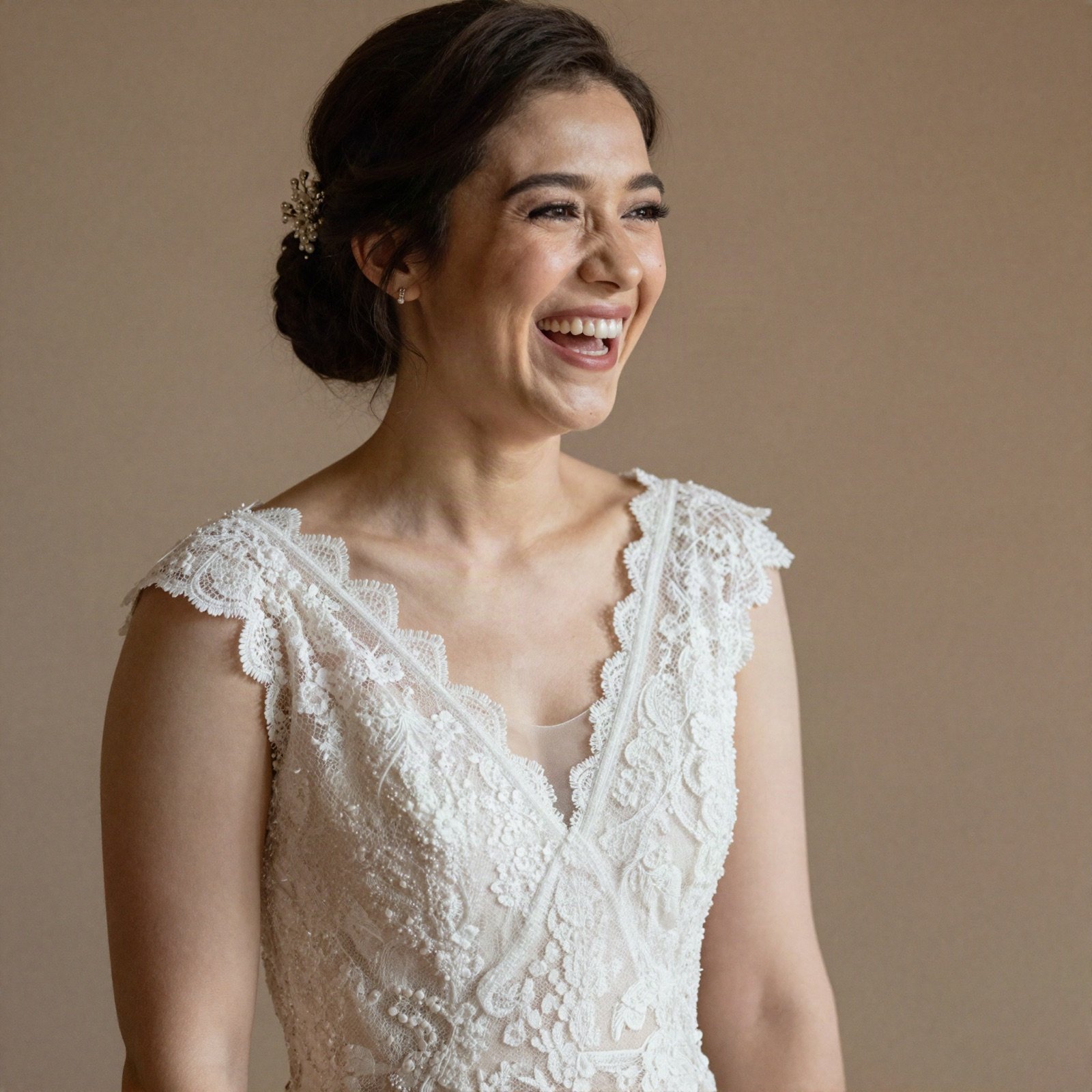 Portrait of the bride Reem