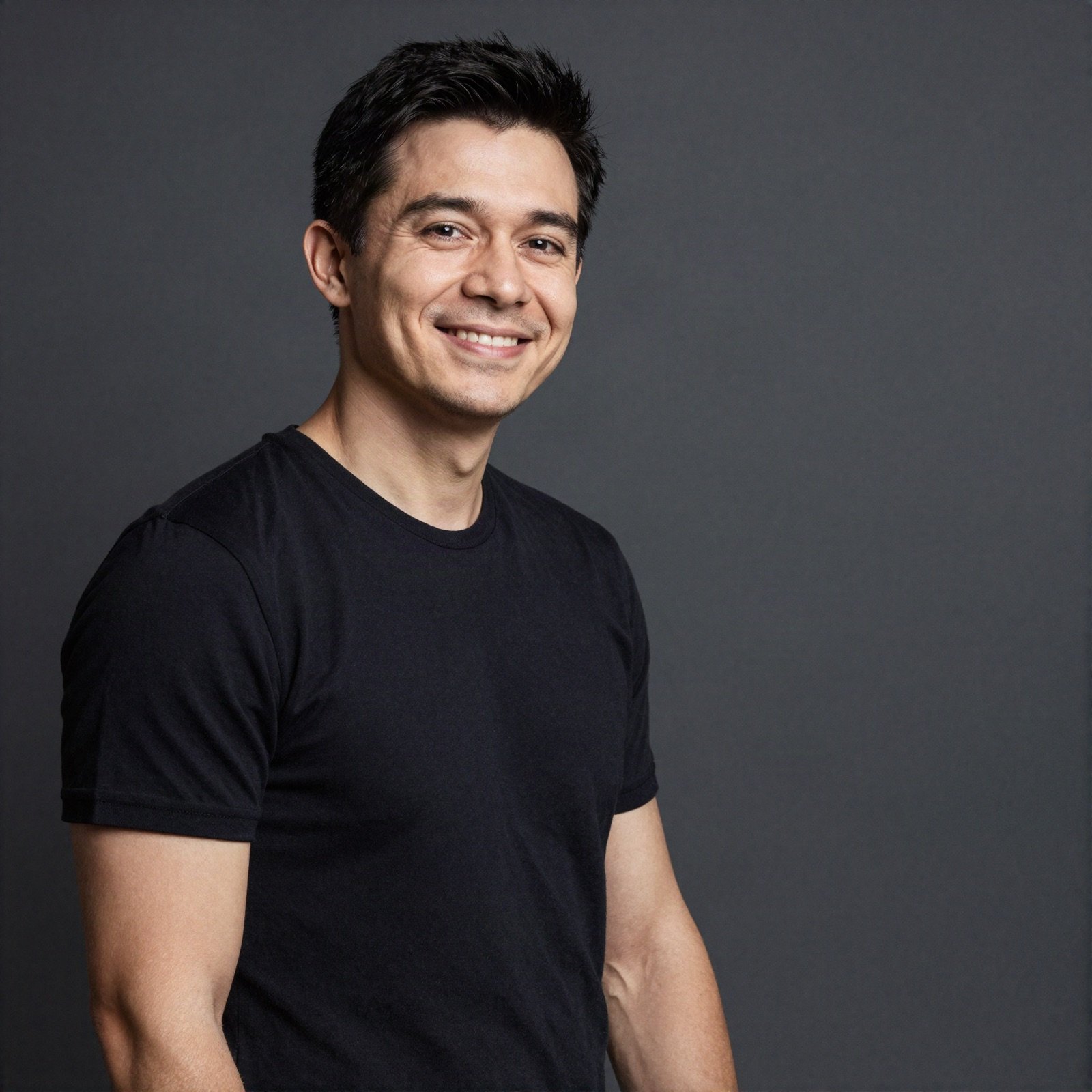 Portrait of Mahmoud Rajab, partner and art director